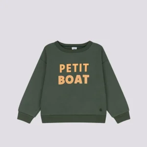 FELPA IN MOLLETON STAMPATO BAMBINO UNISEX