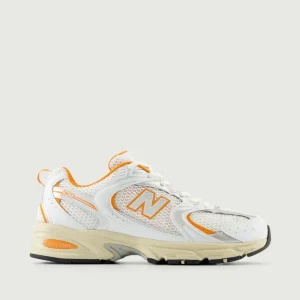 SNEAKER NEW BALANCE 530 BIANCO E ARANCIO