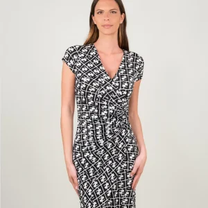 ABITO DRAPPEGGIO NERO E BIANCO