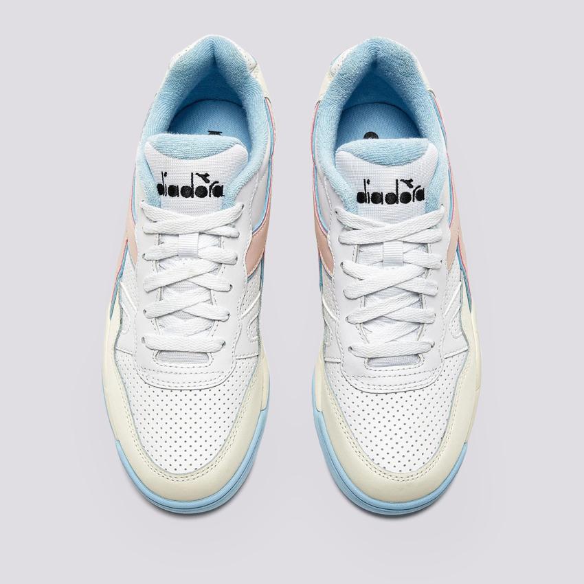 Sneaker Winner bianco rosa pesca - immagine 5