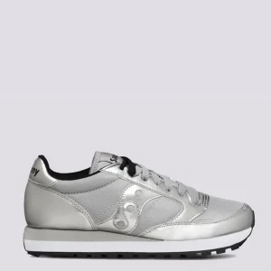 Sneaker in pelle Metallic Argento