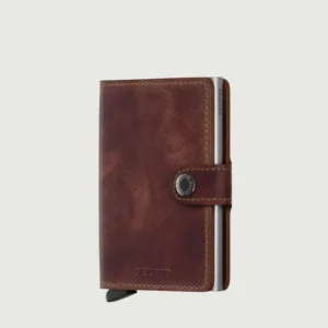MINIWALLET VINTAGE BROWN