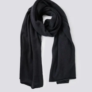 Sciarpa in cachemire blu