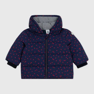 PIUMINO BLU STAMPA MELE