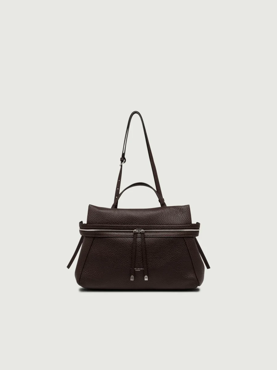 Borsa a tracolla Gilda color testa di moro