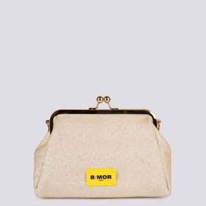 Borsa Clutch Shiny GLITTER Barbie Champagne