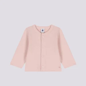 CARDIGAN PER BEBÈ IN TESSUTO FELPATO