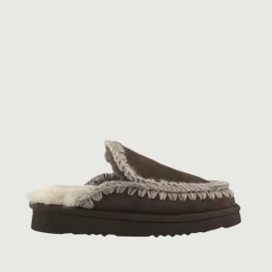 SLIPPER ESKIMO BROWN PEPPER