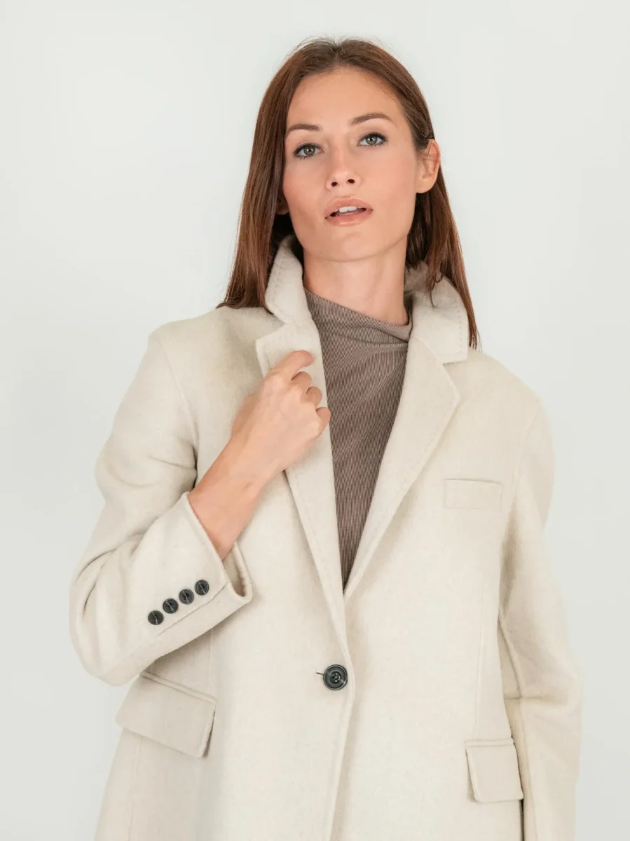 BLAZER MONOPETTO BEIGE - immagine 6