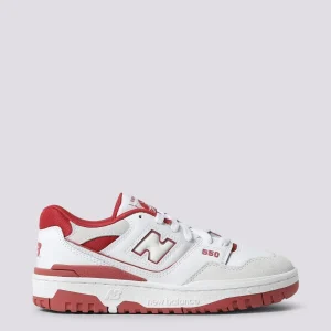 Sneaker New Balance 550 white red