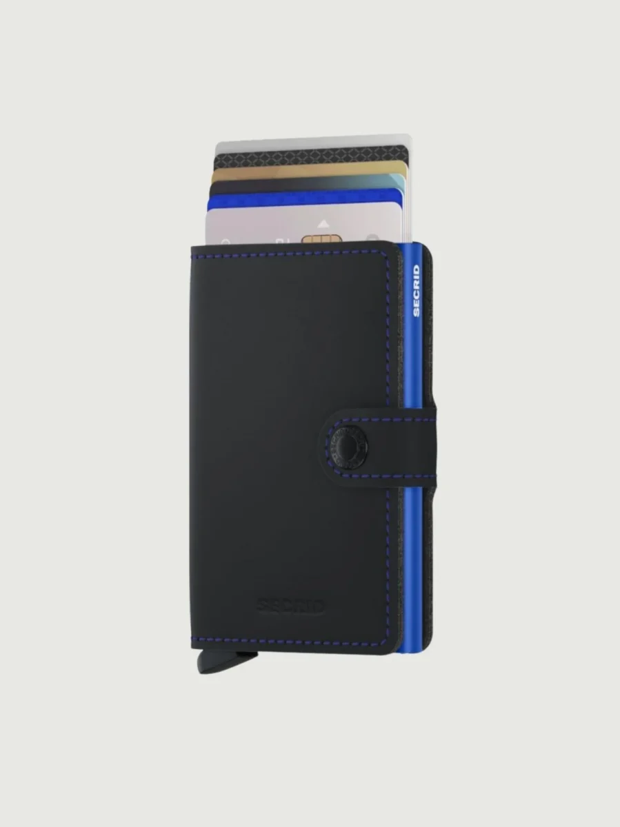 MINIWALLET MATTE BLACK BLEU - immagine 5
