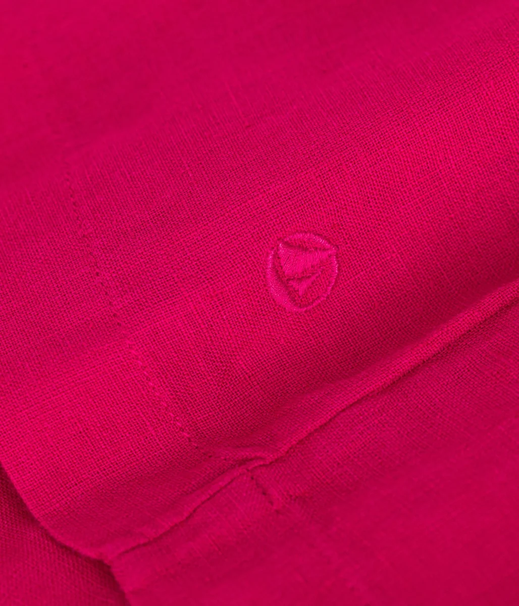 ABITO ROSA SENZA MANICHE IN LINO - immagine 3