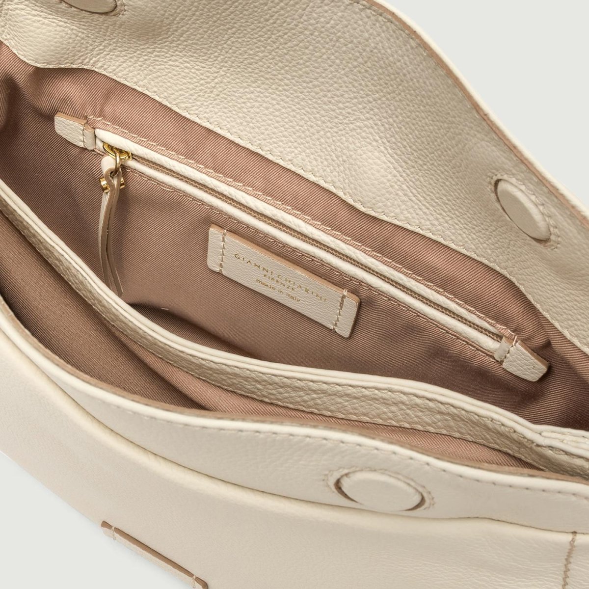 Borsa a spalla MAREA in pelle Marble - immagine 5