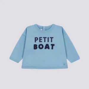 FELPA PETIT BOAT AZZURRA