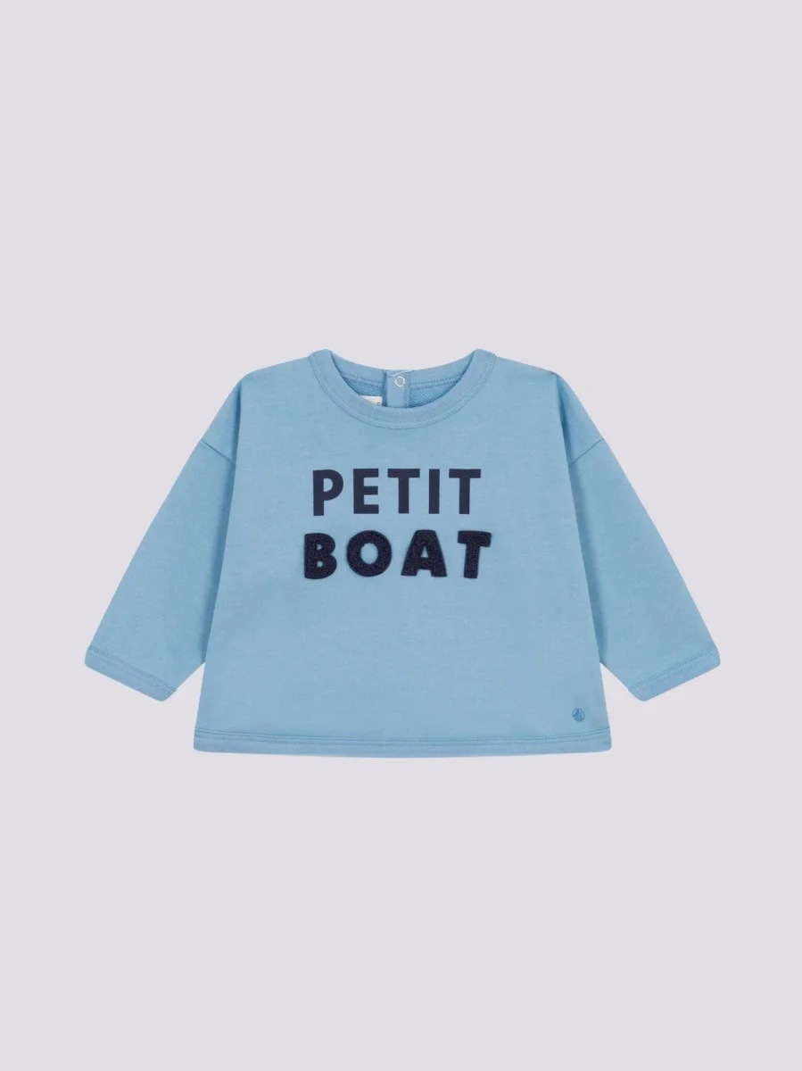 FELPA PETIT BOAT AZZURRA