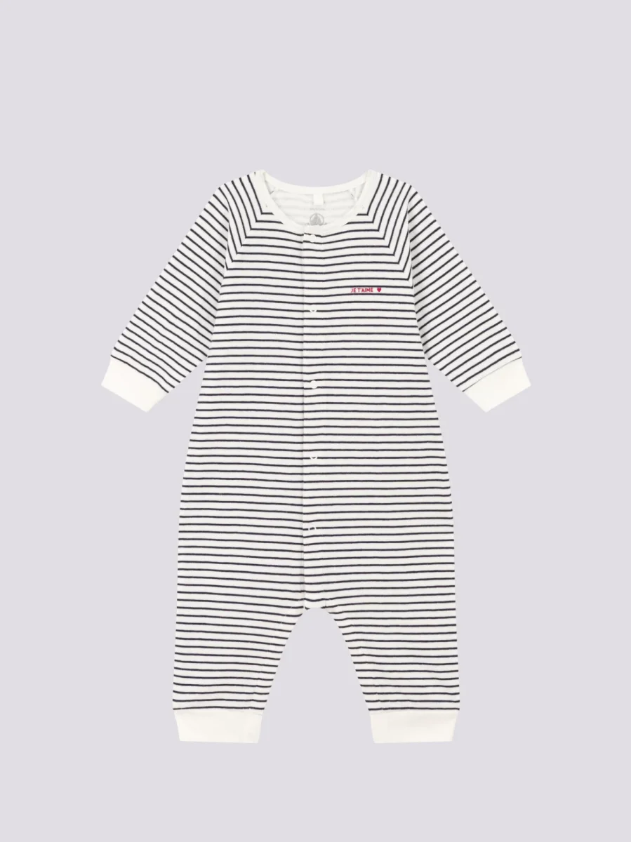 TUTINA A RIGHE IN TUBIQUE PER BEBÈ