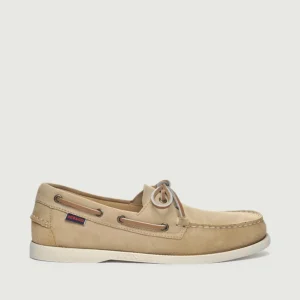 Mocassino da barca Portland Scamosciato Beige