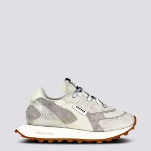 Sneaker Run Of BODRUM Finch GHIACCIO E TORTORA