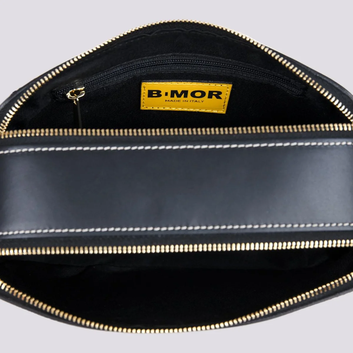 BORSA A TRACOLLA MAXI YOURS IN PELLE NERA - immagine 6