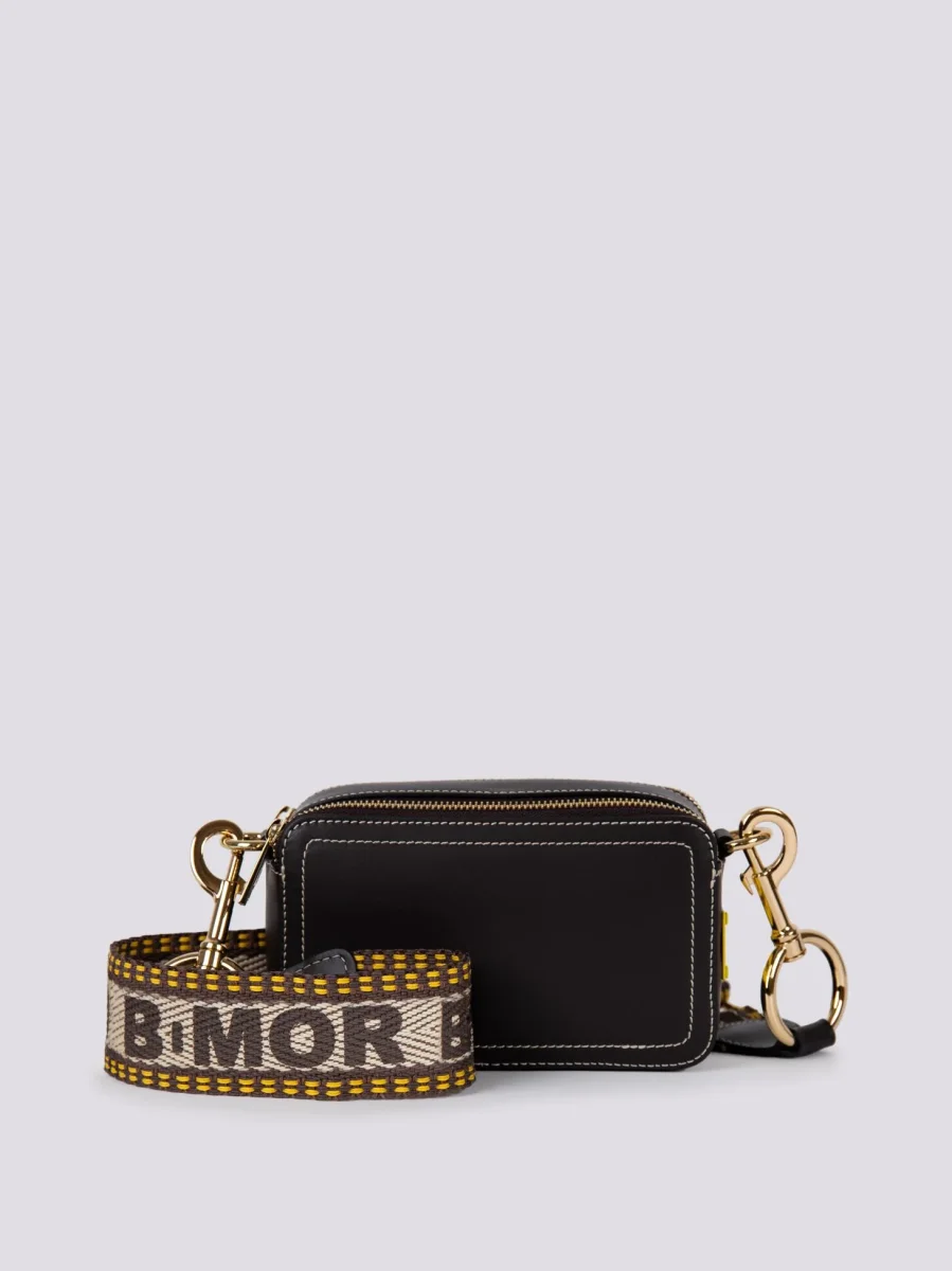 BORSA A TRACOLLA YOURS IN PELLE MARRONE