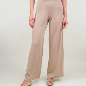 PANTALONE IN MAGLIA BEIGE