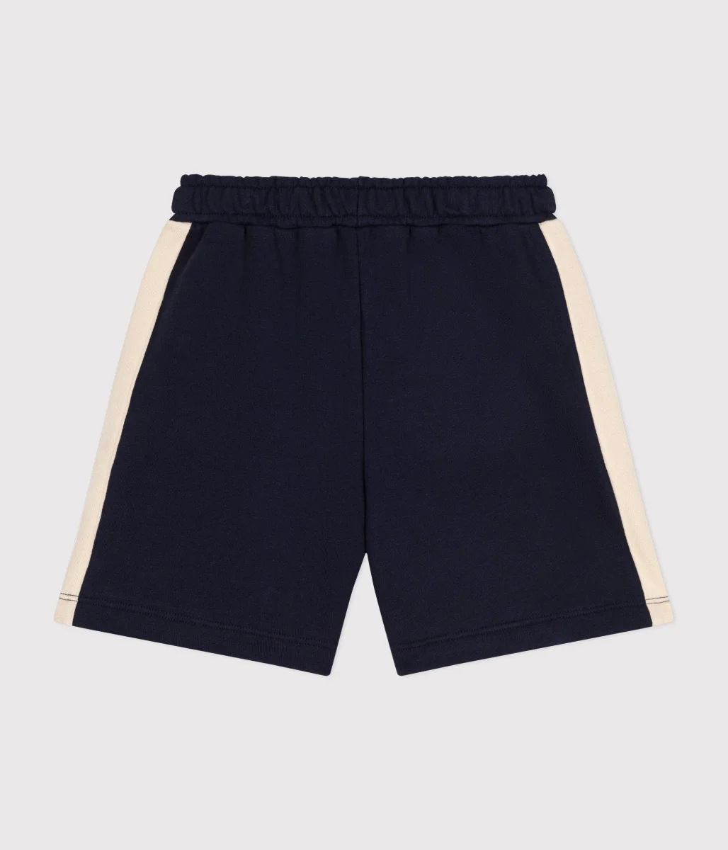 SHORTS BLU IN COTONE BAMBINO - immagine 4