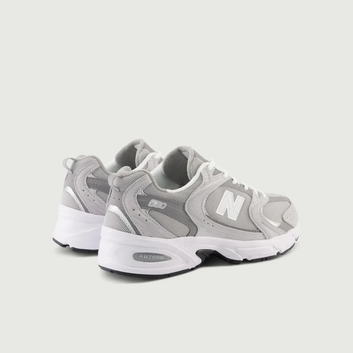 SNEAKER NEW BALANCE 530 GRIGIO E ARGENTO - immagine 3
