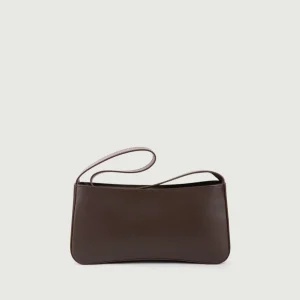 BORSA A SPALLA SEVENTY IN PELLE TESTA MORO