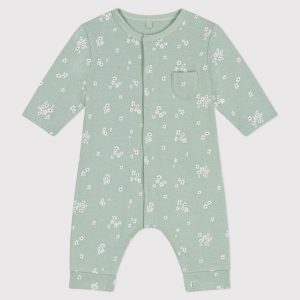 Tutina lunga in tubique a fiorellini