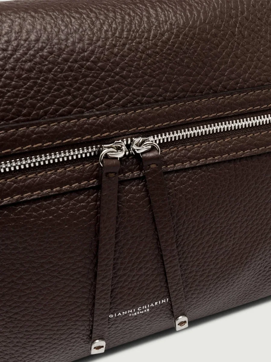 Borsa a tracolla Gilda color testa di moro - immagine 6