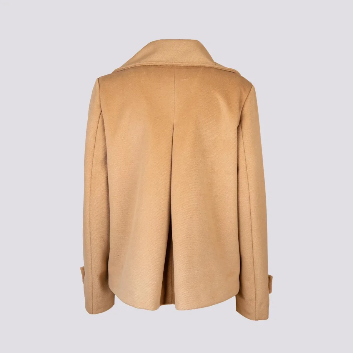PEACOAT DOPPIOPETTO OVERSIZE CAMMELLO - immagine 5