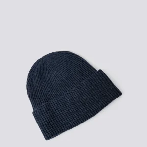 Berretto Hortense in cashmere blu