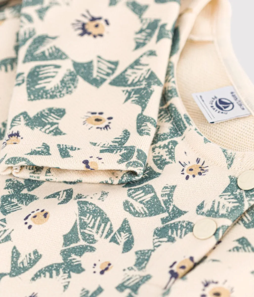 ABITO A MANICHE LUNGHE IN MOLLETON BAMBINA - immagine 3