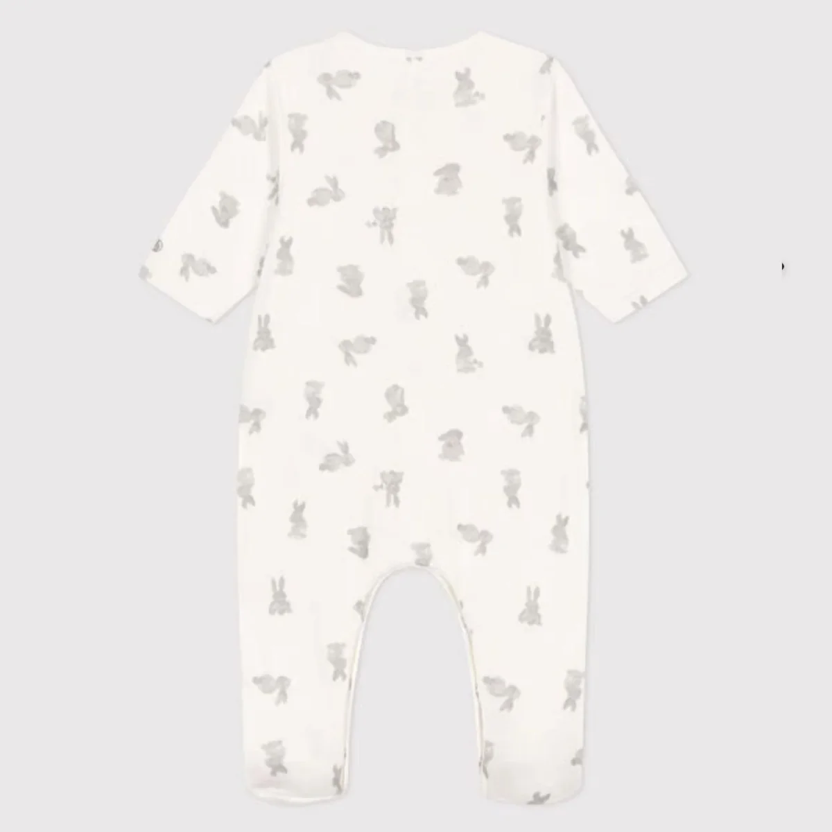 PIGIAMA BEBÈ IN TUBIQUE CON CONIGLIETTI - immagine 3