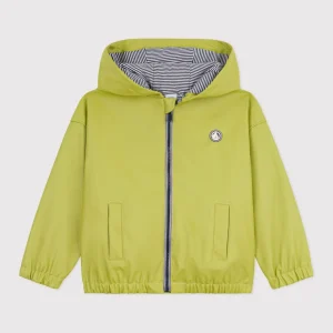 Giubbino impermeabile unisex verde