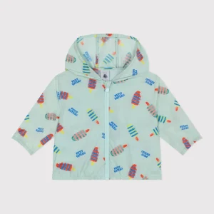 Giacca a vento anti-UV con stampa gelati