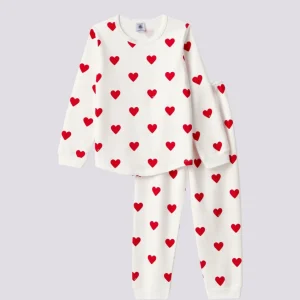 PIGIAMA BAMBINO FANTASIA CUORI IN MOLLETON
