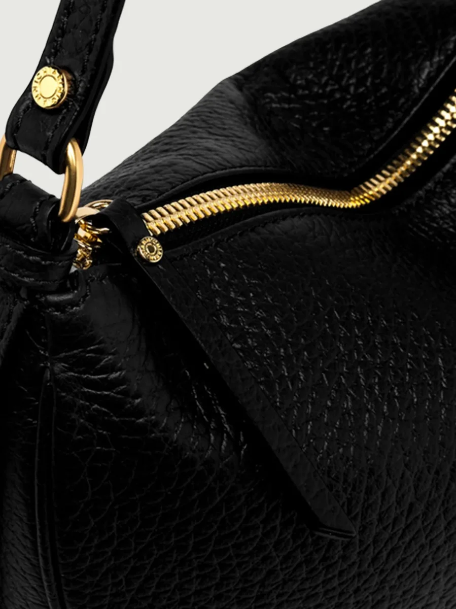 BORSA A SPALLA CHIARA NERA - immagine 5