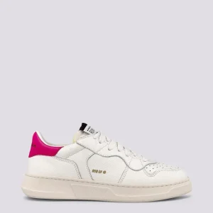 Sneaker Run Of CLASSIC bianco rosa