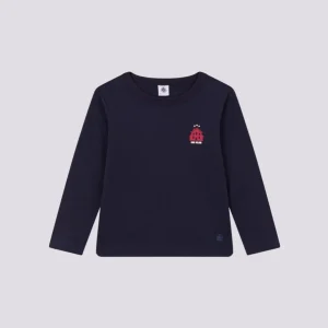 T-SHIRT MANICHE LUNGHE IN COTONE bambino