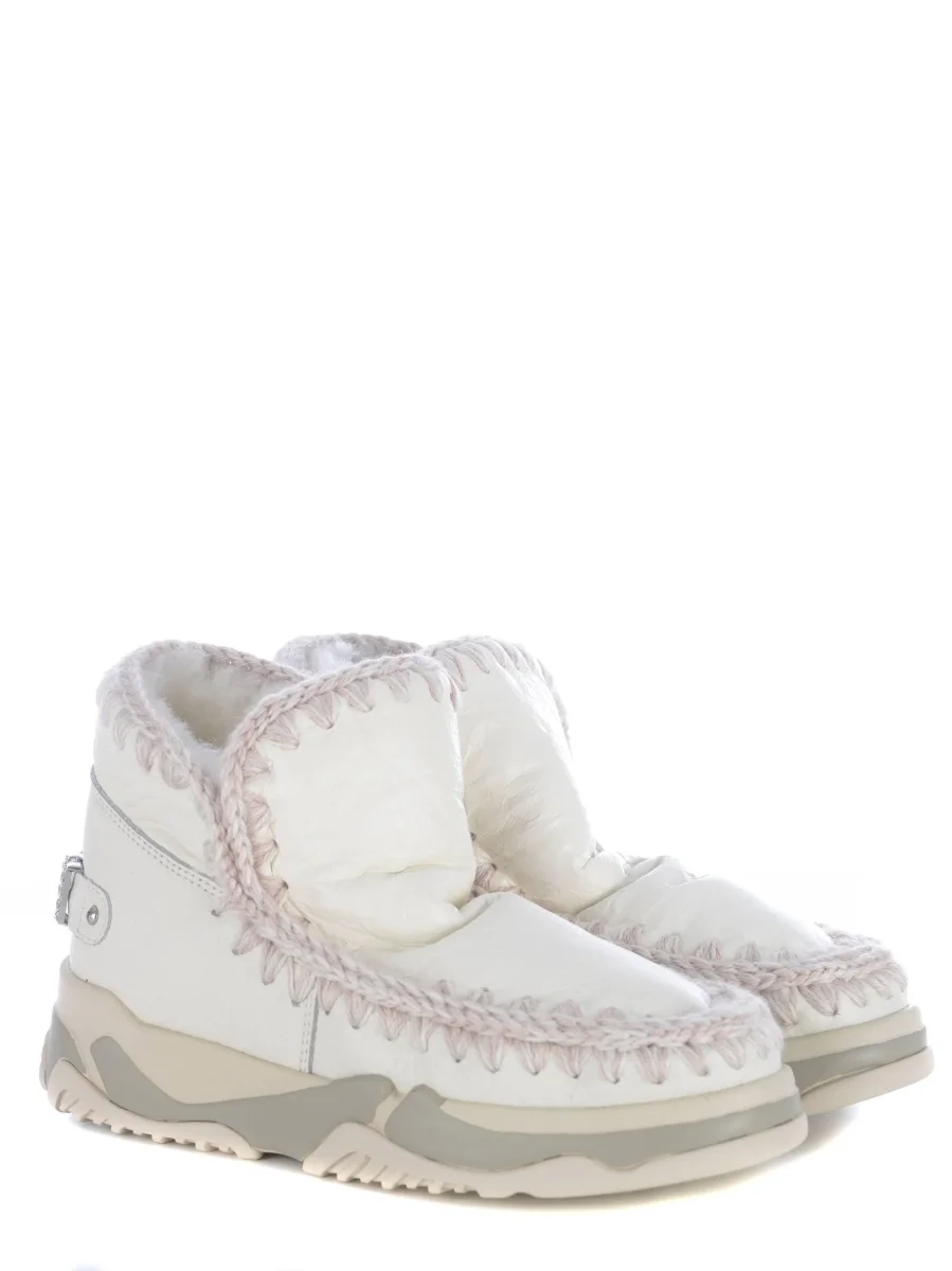 STIVALETTI ESKIMO TRAINER BIANCO - immagine 4