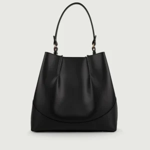 SECCHIELLO IN PELLE NERO