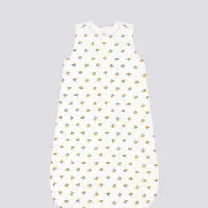 SACCO NANNA IN COTONE CON FANTASIA A FIORI