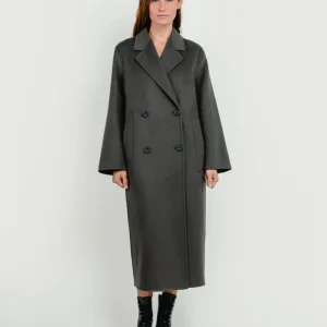 CAPPOTTO in lana DOPPIOPETTO DIANE VERDE