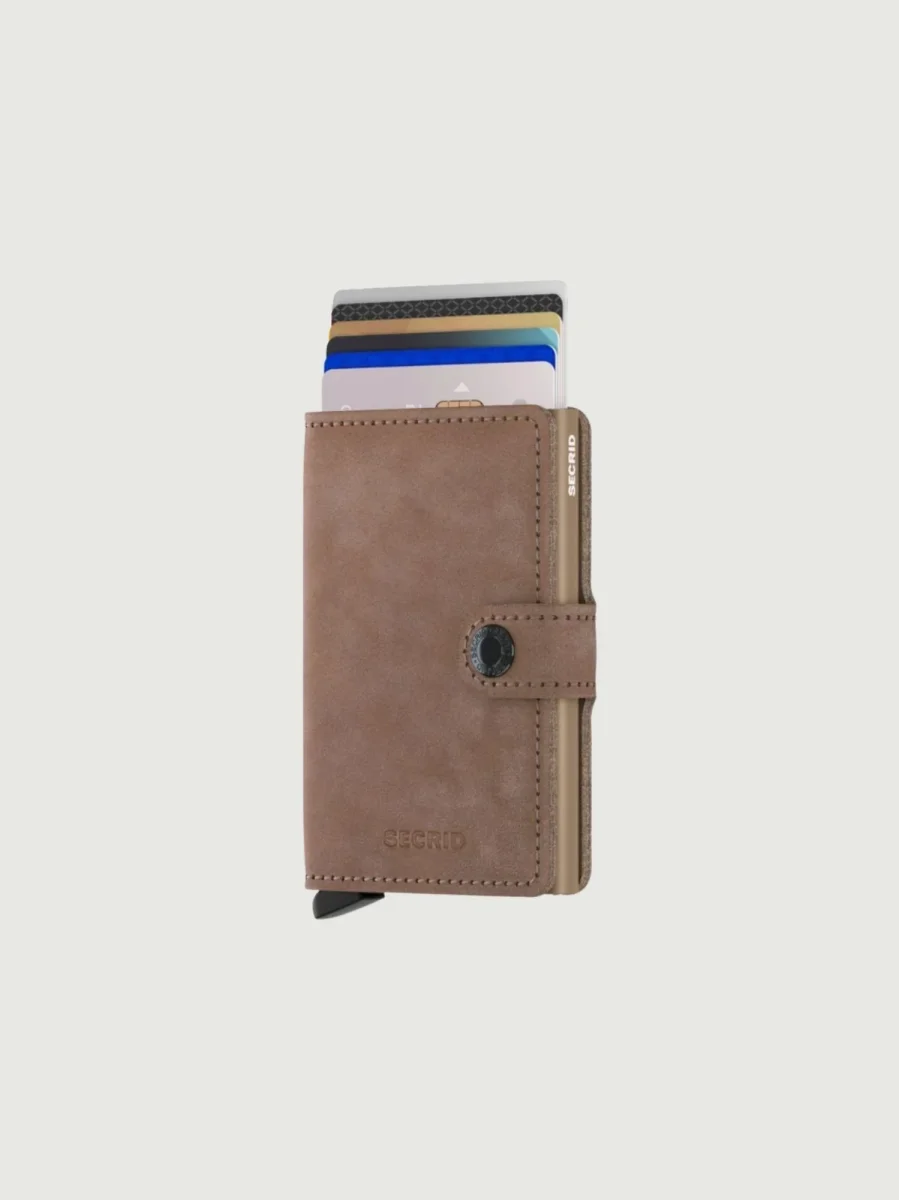 MINIWALLET VINTAGE TAUPE - immagine 5