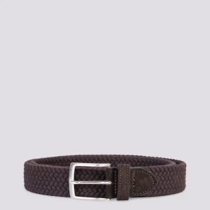 CINTURA IN PELLE INTRECCIATA