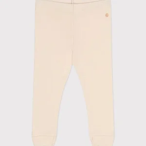 Leggings bianco in cotone