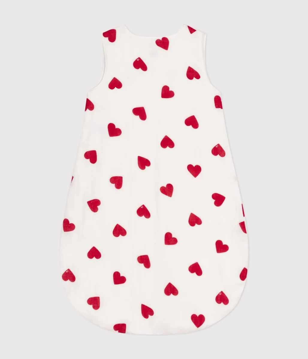 SACCO NANNA BEBÈ IN COTONE FANTASIA CUORI - immagine 4