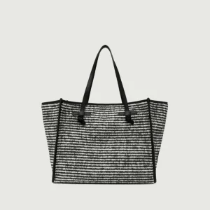 Shopping Marcella in tessuto pullover nero