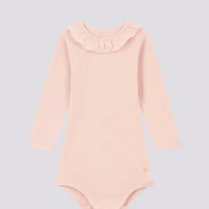 BODY IN COTONE  CON COLLARETTO